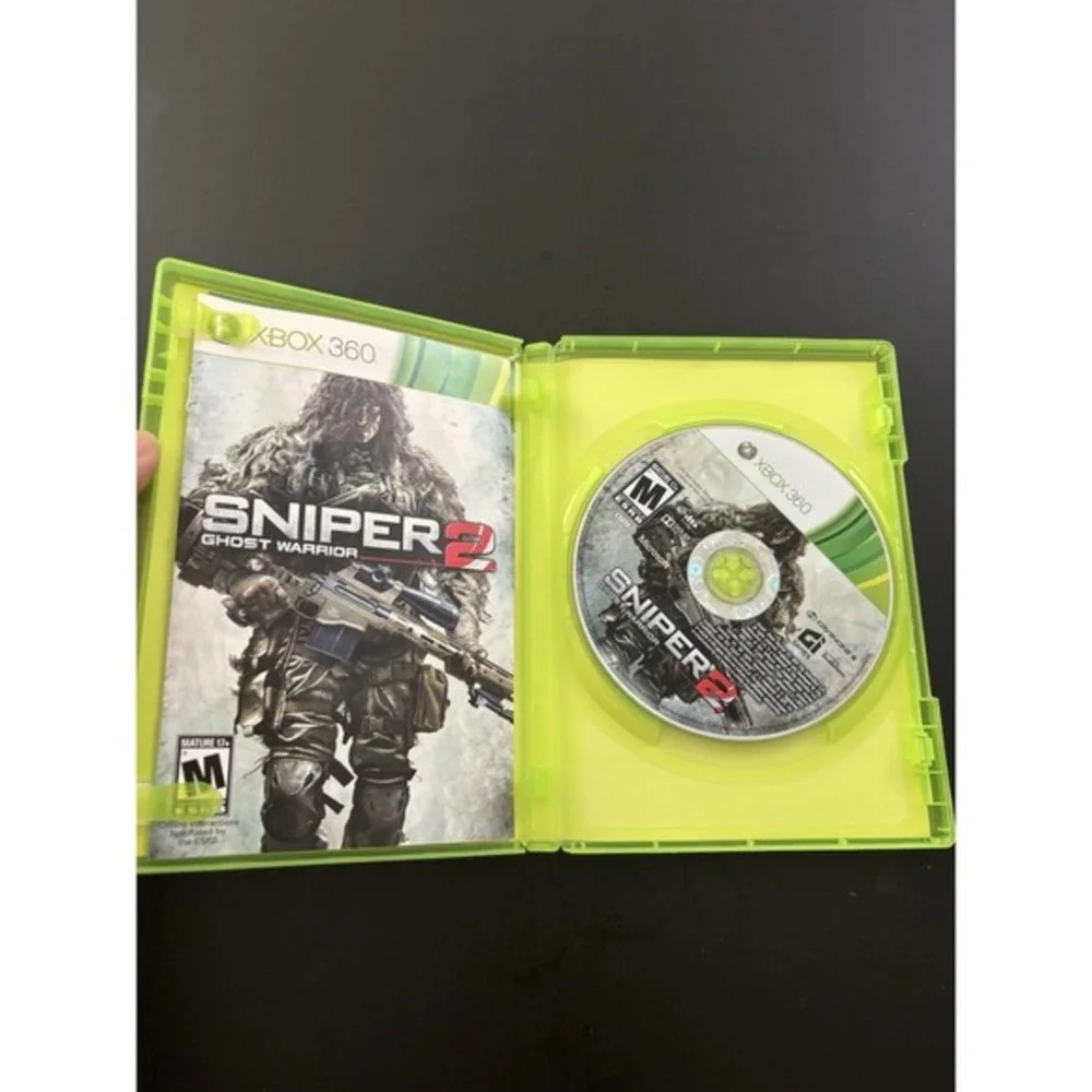 Sniper 2 Ghost Warrior (Microsoft Xbox 360) 2013 Complete‎ CiB W/ Manual Tested